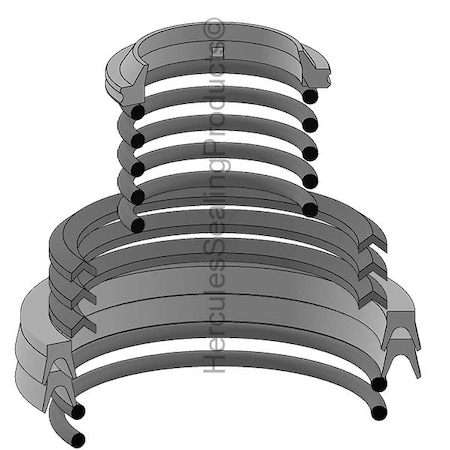 Vickers - After Market Parts Hydraulic Cylinder Repair Kit- SK-I-V-5-1.375X2.500 PNEUMATIC 6332U-016-P